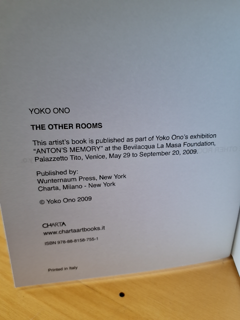 Yoko Ono, the other rooms